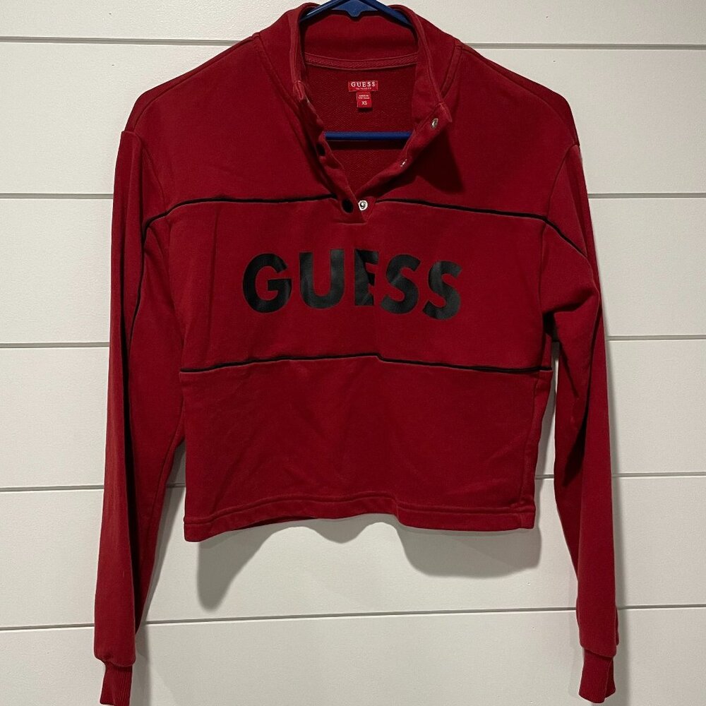 GUESS cropped sweatshirt